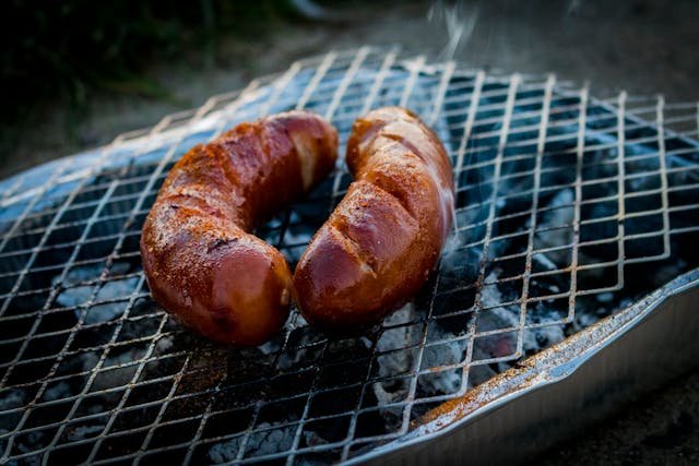 mag een hond grillworst eten