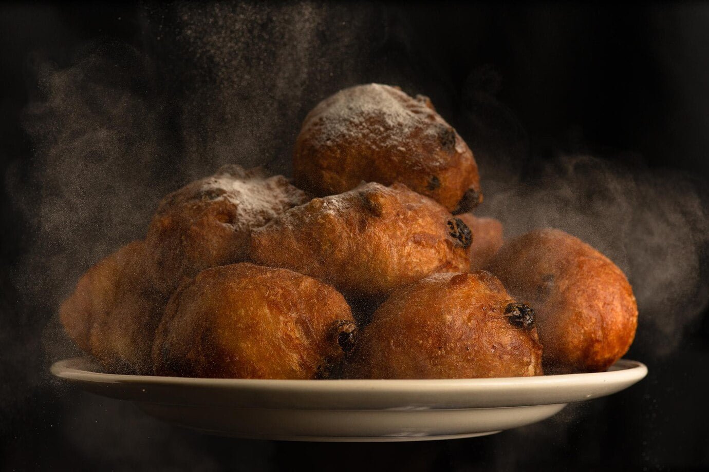 mag een hond oliebollen eten