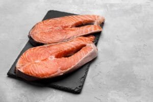 Red fish salmon